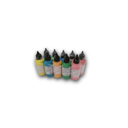 Aqua 3D - 10 x 60ml - couleurs