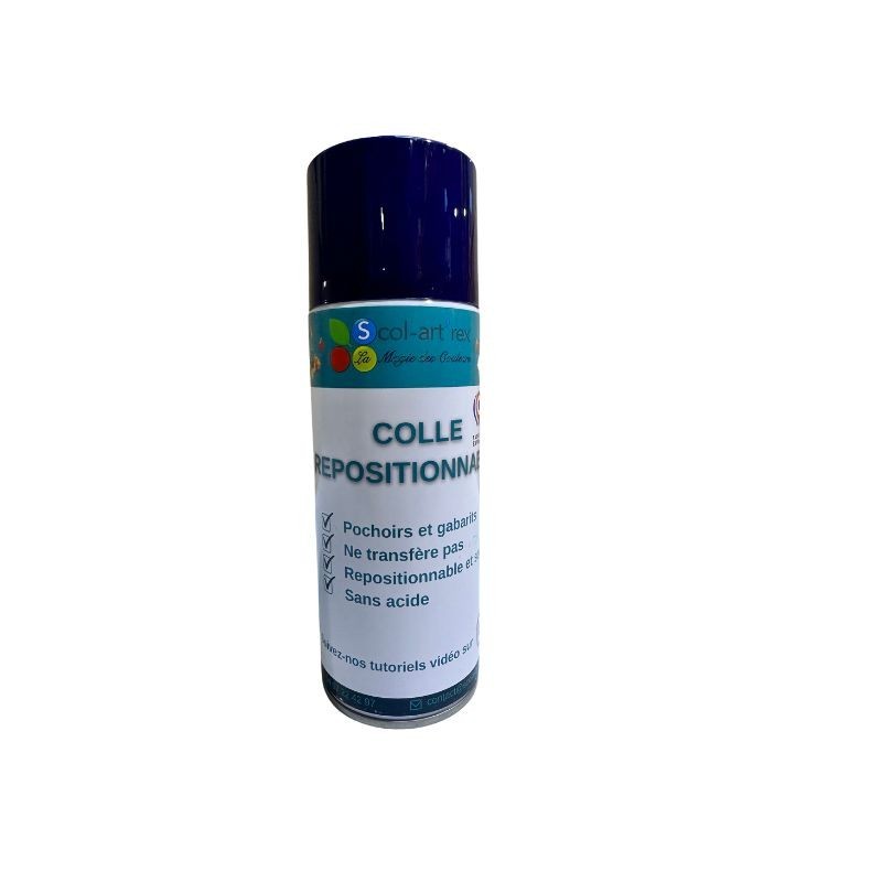 Bombe de colle repositionnable - 400ml