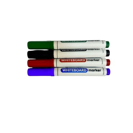 4 whiteboard markers - 4 possible colors