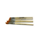 Flat brush set - 6 sizes