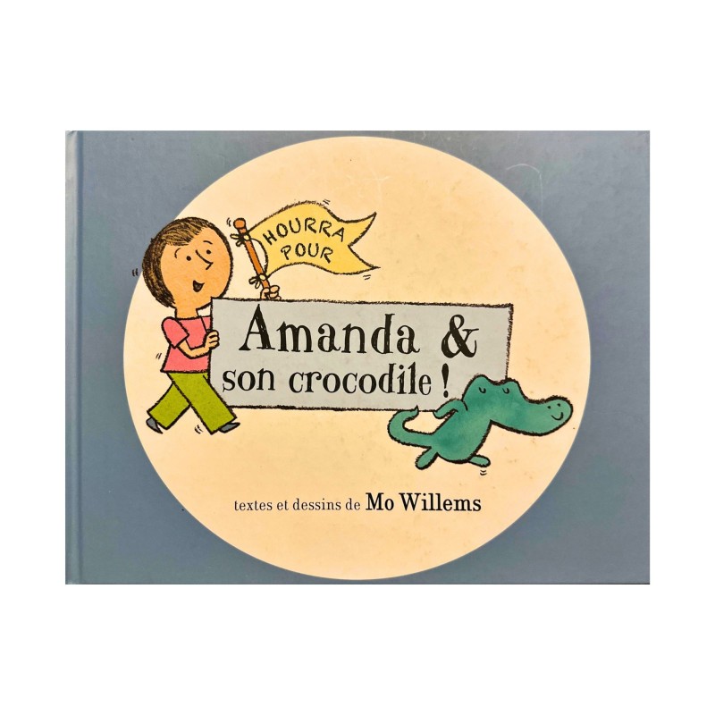 Books - Amanda & son crocodile!