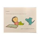 Books - Amanda & son crocodile!