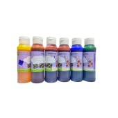 Gel ink - 6 x 125ml - 1 bottles for free!