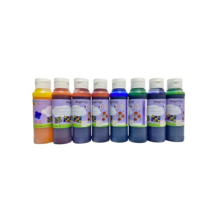 Gel ink - 8 x 125ml - 2 bottles for free!