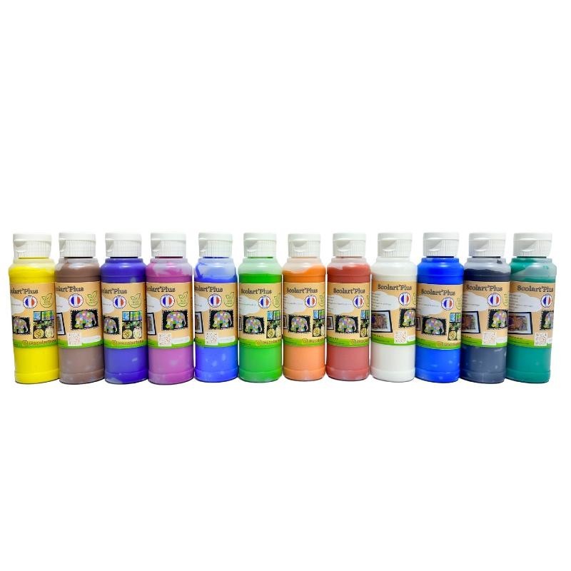 Gouache Art’plus pack base - 12 couleurs dont 2 offertes