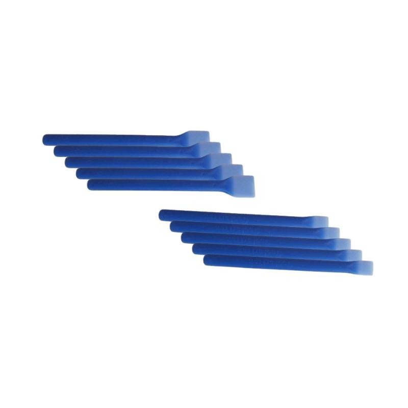 Spatules bleues - 10 spatules (en 13 et 20mm)