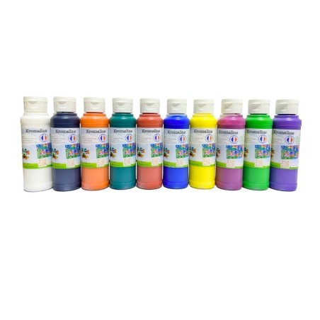 Peinture Kromaline - Lot de 10 couleurs dont 2 offertes