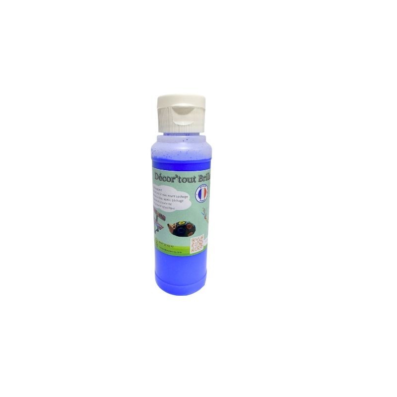 Peinture tout support brillante - 125ml - 12 couleurs possibles