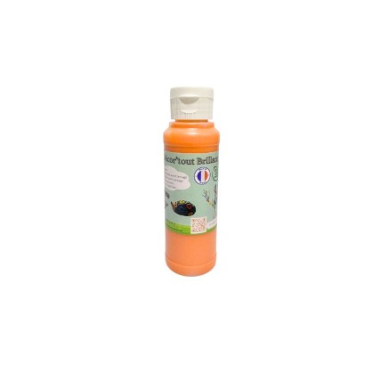 Peinture tout support brillante - 125ml - 12 couleurs possibles