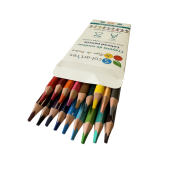 Must2 Large Triangular Pencils - 12 colors Must2 Large Triangular Pencils - 12 colors