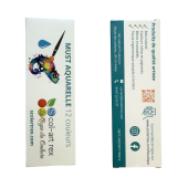Triangular watercolor pencils - 12 colors Triangular watercolor pencils - 12 colors