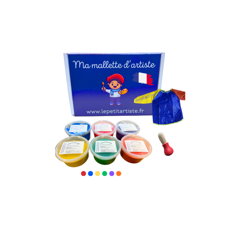 Coffret - Ma première peinture - Dès 6 ans Coffret - Ma première peinture - Dès 6 ans