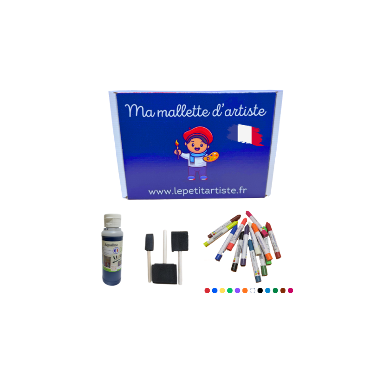 Coffret - Atelier créatif de pastels et encres - Dès 3 ans Coffret - Atelier créatif de pastels et encres - Dès 3 ans