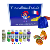 Coffret - Atelier créatif de déco marbrées - Dès 4 ans Coffret - Atelier créatif de déco marbrées - Dès 4 ans
