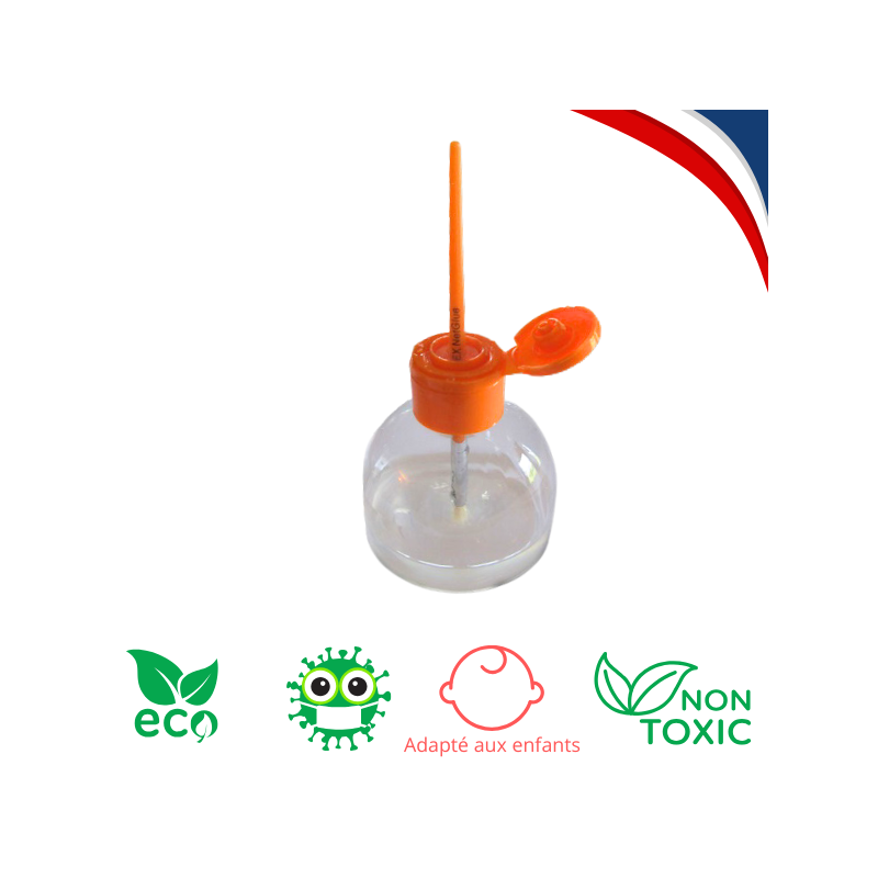 pot NetGlue plein - 50ml + 2 bouchons de rechange + 1 pinceau