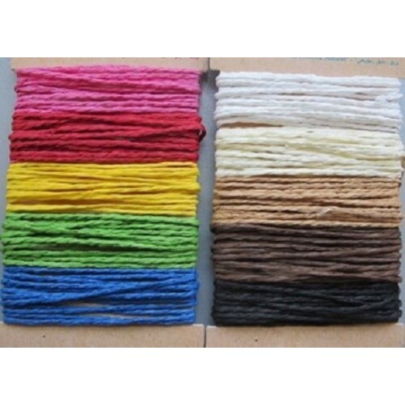 Decorative cord - 10 x 5m - 10 colors