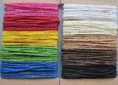 Decorative cord - 10 x 5m - 10 colors