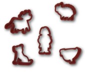 Cookie cutter - 5 pieces