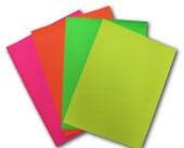 Papier affiche - 20 planches de 30x40 fluo