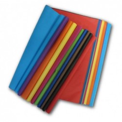 Tissue paper - 10 sheets of 50x70 - white or colors