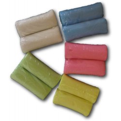 Ultra soft modeling clay - 5 colors - Never dries