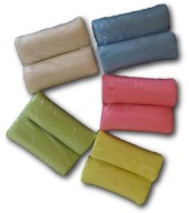 Ultra soft modeling clay - 5 colors - Never dries