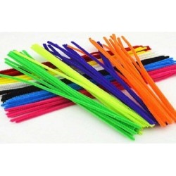 Large pipe cleaners - 10 colors