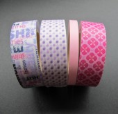 Decorative adhesive tape - 4 repositionable rolls