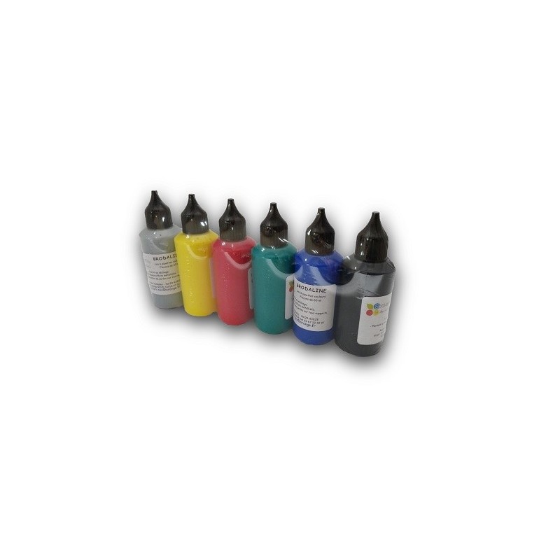 Brodaline - 6 x 60ml - couleur