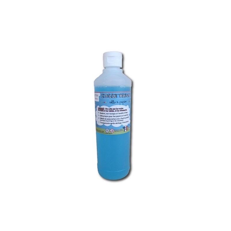 Colle bleue en poudre - 500ml