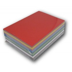 Coloramex - 160g - 25 planches en A4 - 10 couleurs