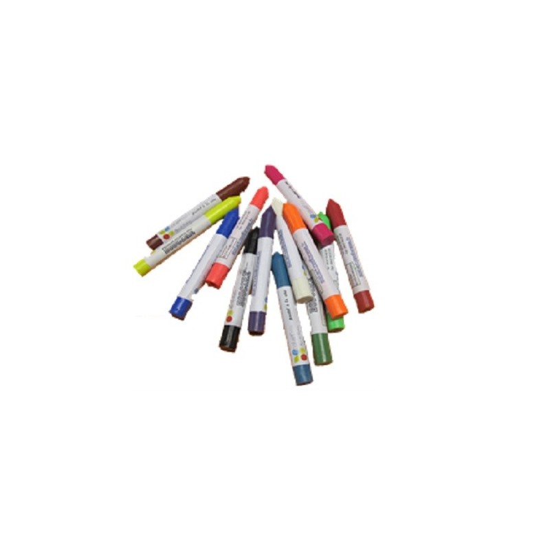 Crayons Biocire - pot de 13 couleurs