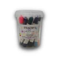 Biocire pencils - pot of 13 colors