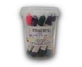 Crayons Biocire - pot de 13 couleurs