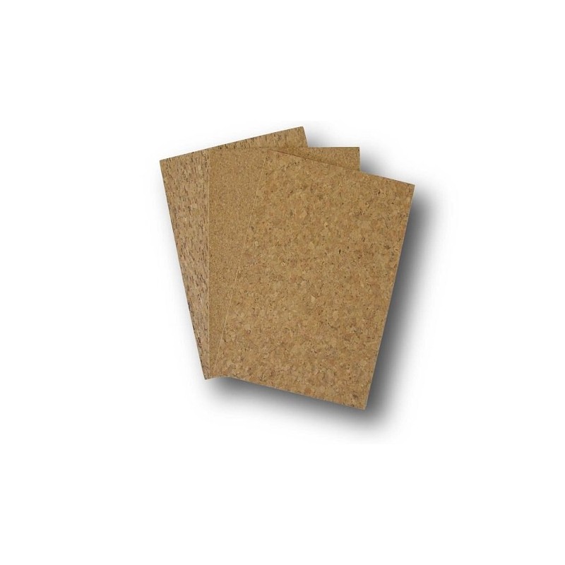 Cork sheets - 3 sheets of 20x30cm