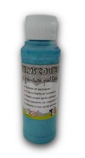 All-surface glitter paint - 125ml - 10 possible colors