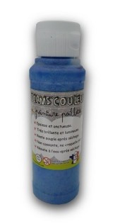 All-surface glitter paint - 125ml - 10 possible colors